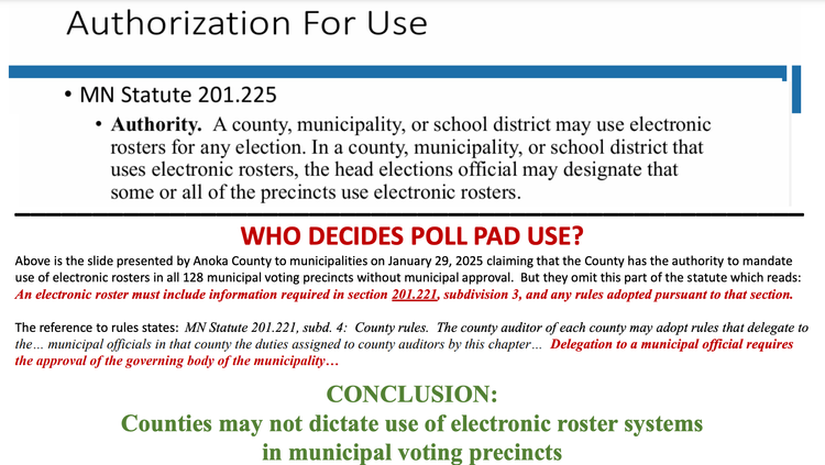 Who Decides Poll Pads?